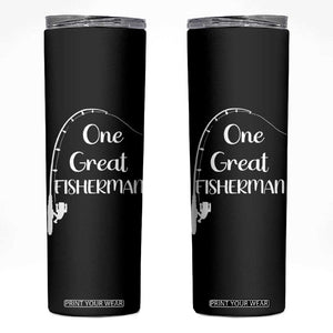 Wedding Anniversary Skinny Tumbler For Him Matching Couple Gift TB10 Black Print Your Wear