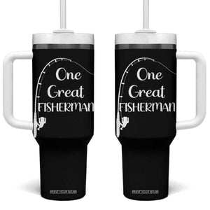 Wedding Anniversary Tumbler With Handle For Him Matching Couple Gift TB10 One Size: 40 oz Black Print Your Wear