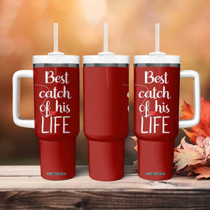 Wedding Anniversary Tumbler With Handle For Her Matching Couple Gift TB10 Print Your Wear