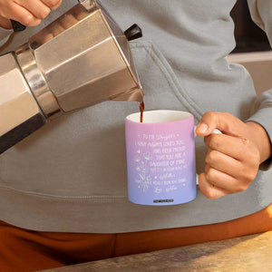 Adult Daughters Gifts From Mom Coffee Mug To My Daughter TB10 Print Your Wear