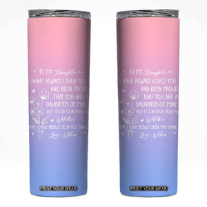 Adult Daughters Gifts From Mom Skinny Tumbler To My Daughter TB10 Gradient Print Your Wear