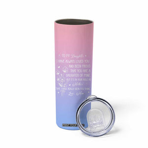 Adult Daughters Gifts From Mom Skinny Tumbler To My Daughter TB10 Print Your Wear