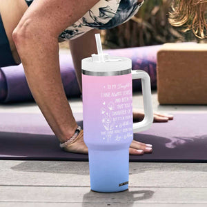 Adult Daughters Gifts From Mom Tumbler With Handle To My Daughter TB10 Print Your Wear
