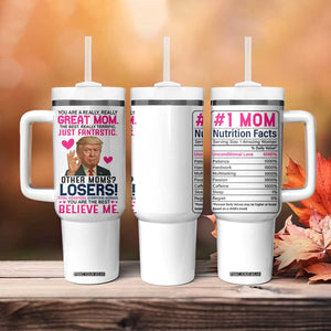 Gifts for Mom From Daughter Son Tumbler With Handle Funny Trump Meme Christmas Valentines Day Gift For Mom Wife TB10 Print Your Wear
