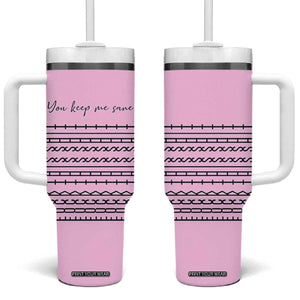 Hidden Message Tumbler With Handle Fuck This Shit Office Prank TB10 One Size: 40 oz Pink Print Your Wear