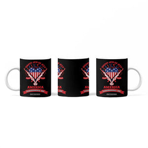 Happy 4th Of July Coffee Mug America Independence Day Memorial Day Patriotic Party USA Flag TB10 Print Your Wear