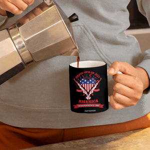 Happy 4th Of July Coffee Mug America Independence Day Memorial Day Patriotic Party USA Flag TB10 Print Your Wear