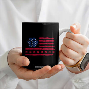 Dog Lover Gag Gifts Coffee Mug I Prefer Dogs Over People American Flag TB10 Print Your Wear