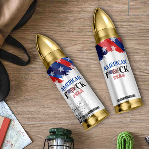 America Fck Yeah Bullet Tumbler Funny Patriotic USA Flag American Patriot TB10 Print Your Wear