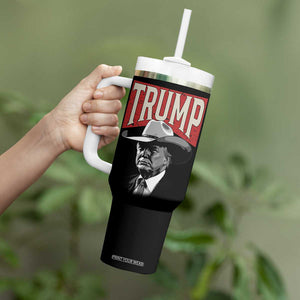 Trump Cowboy Western Tumbler With Handle 2024 Election TB10 Print Your Wear