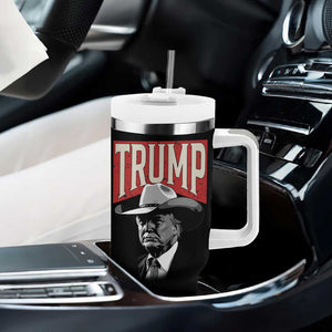 Trump Cowboy Western Tumbler With Handle 2024 Election TB10 Print Your Wear