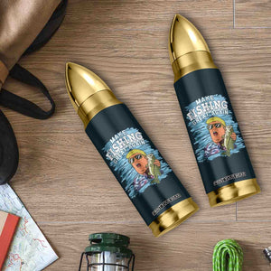 Trump 2024 Fisherman Angler Gift Bullet Tumbler Make Fishing Great Again Ryder Cup TB10 Print Your Wear