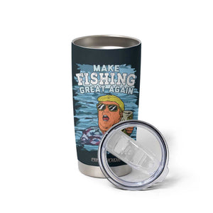 Trump 2024 Fisherman Angler Gift Tumbler Cup Make Fishing Great Again Ryder Cup TB10 Print Your Wear