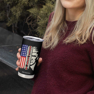 Pro Republican Vote Trump 2024 Tumbler Cup USA American Flag TB10 Print Your Wear
