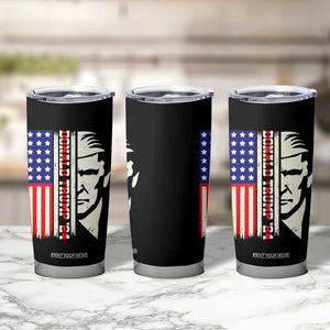 Pro Republican Vote Trump 2024 Tumbler Cup USA American Flag TB10 Print Your Wear