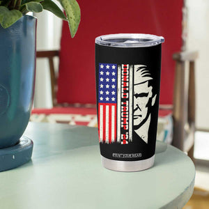 Pro Republican Vote Trump 2024 Tumbler Cup USA American Flag TB10 Print Your Wear