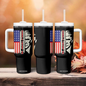 Pro Republican Vote Trump 2024 Tumbler With Handle USA American Flag TB10 Print Your Wear