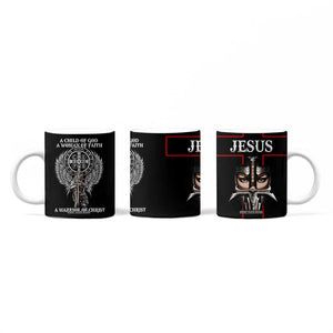 Christian Gifts For Women Coffee Mug A Child Of God A Woman Of Faith A Warrior Of Christ Jesus Faith TB10 Print Your Wear