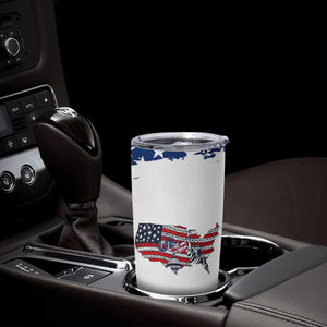 American Flag Patriotic Tumbler Cup Land Of The Free Because Of The Brave USA Flag TB10 Print Your Wear