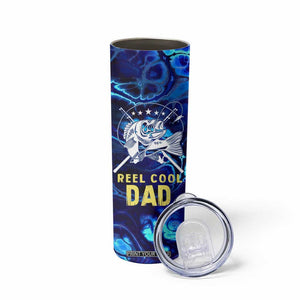 Funny Fishing Gift Skinny Tumbler Reel Cool Dad Gifts American Flag TB10 Print Your Wear