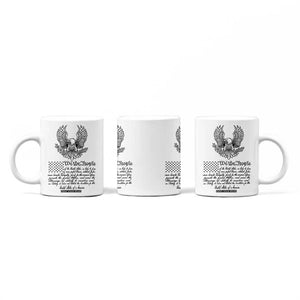 American Flag Patriotic Coffee Mug USA US Constitution 4th of July We The People 1776 Flag TB10 Print Your Wear