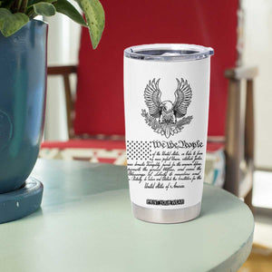 American Flag Patriotic Tumbler Cup USA US Constitution 4th of July We The People 1776 Flag TB10 Print Your Wear