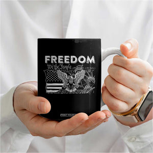Patriotic Coffee Mug 4th Of July We The People US Flag 250 Years Independence Day Freedom TB10 Print Your Wear