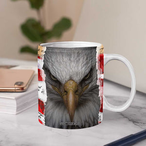 Patriotic Eagle American Flag Coffee Mug 250 Years 1776 2026 4th Of July Independence Day TB10 Print Your Wear