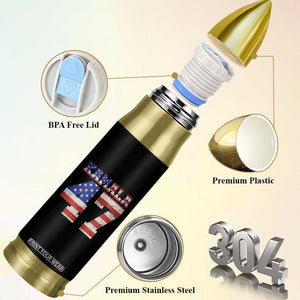 Kamala 2024 Bullet Tumbler 47th Support Madam Vice President American Election US Flag TB10 Print Your Wear