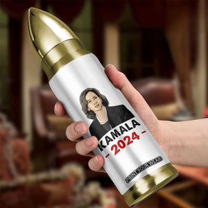 Kamala 2024 Bullet Tumbler 47 th President USA America 2024 Election Flag TB10 Print Your Wear