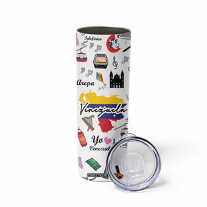 Venezuela Skinny Tumbler I Am a Proud Venezuelan Venezolanos Travel Mug TB10 Print Your Wear