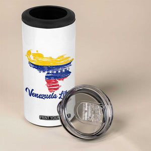 Venezuela Libre 4 in 1 Can Cooler Tumbler Venezuelan Flag TB10 Print Your Wear
