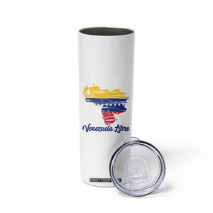 Venezuela Libre Skinny Tumbler Venezuelan Flag TB10 Print Your Wear