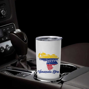 Venezuela Libre Tumbler Cup Venezuelan Flag TB10 Print Your Wear