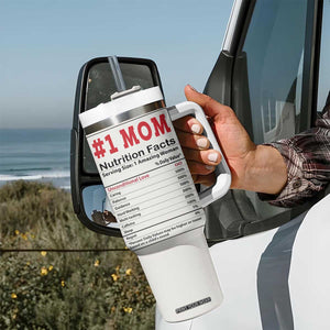 Mom Gifts Tumbler With Handle Christmas Mother Birthday Gift from Daughter Son TB10 Print Your Wear