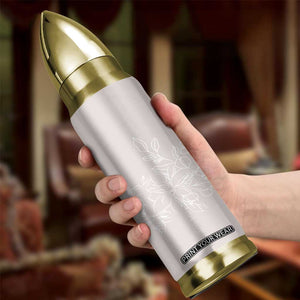 Personalized Wildflower Floral Bullet Tumbler Custom Name Flower Mothers Day Gift From Daughter Son TB10 Print Your Wear