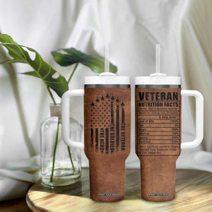 Veteran Gifts Tumbler With Handle Veterans Army Navy Air Force Marine Corps TB10 Print Your Wear