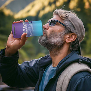 Suicide Prevention Awareness 4 in 1 Can Cooler Tumbler Teal Purple Ribbon Semicolon Stay Your Story Is Not Over TB10 Print Your Wear