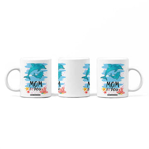 Gifts for Mom Birthday Coffee Mug I Love You Mom Cute Mothers Day Present TB10 Print Your Wear