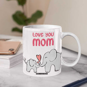 Mom Gifts From Kids Coffee Mug Mothers Day Gifts Remember I Love You Mom Sunflower TB10 Print Your Wear