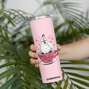 Crazy Chicken Lady Skinny Tumbler Funny Farmhouse Garden Animal Lover Gifts TB10 Print Your Wear