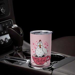 Crazy Chicken Lady Tumbler Cup Funny Farmhouse Garden Animal Lover Gifts TB10 Print Your Wear