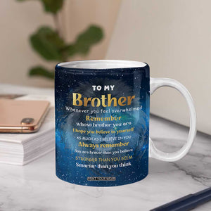 Best Brother Ever Coffee Mug Brothers Adult Big Brother Gifts Lion TB10 Print Your Wear