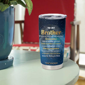 Best Brother Ever Tumbler Cup Brothers Adult Big Brother Gifts Lion TB10 Print Your Wear