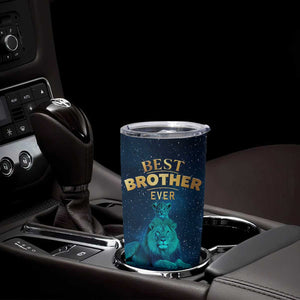 Best Brother Ever Tumbler Cup Brothers Adult Big Brother Gifts Lion TB10 Print Your Wear