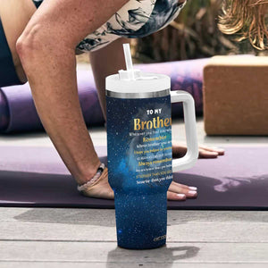 Best Brother Ever Tumbler With Handle Brothers Adult Big Brother Gifts Lion TB10 Print Your Wear