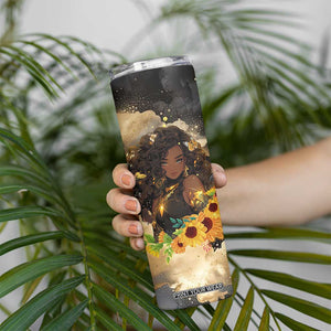 Bible Emergency Numbers Skinny Tumbler Bible Verse Religious Gifts For Afro Women TB10 Print Your Wear