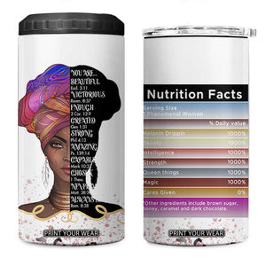 Christian Gifts For Afro Women 4 in 1 Can Cooler Tumbler You Are Bible Verse Religious Gifts Leopard TB10 One Size: 16 oz White Print Your Wear