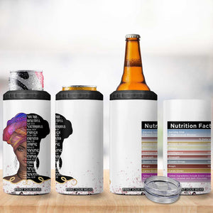 Christian Gifts For Afro Women 4 in 1 Can Cooler Tumbler You Are Bible Verse Religious Gifts Leopard TB10 Print Your Wear
