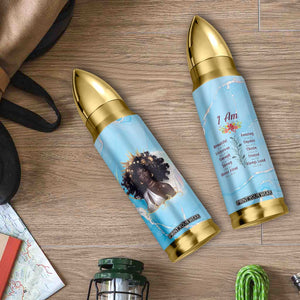 Christian Gifts for Black Women Bullet Tumbler African American Afro Black Girl Encouragement Religious Gift TB10 Print Your Wear